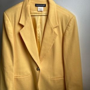 Yellow Blazer size 10P